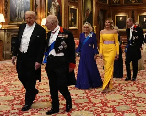Royals Present Red Carpet Amid Protests; Jimmy Kimmel Taken Off Air Due To Kirk Comments