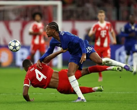 Chelsea's manager fumes after the German giants defender Tah escapes red card in UCL loss