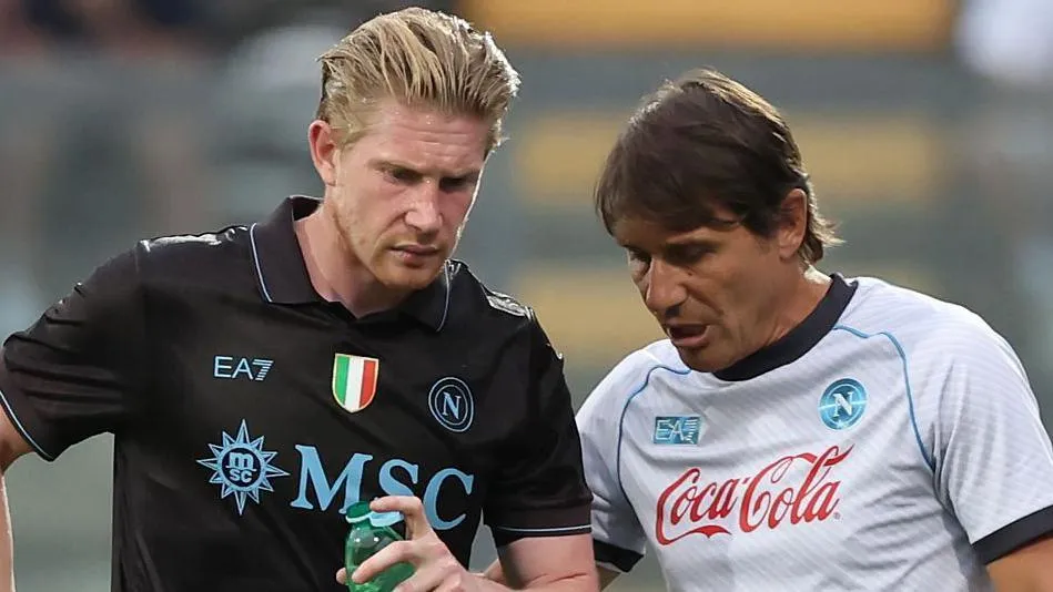 Celebrated in the manner of Diego Maradona – will the Belgian maestro return to trouble Man City?