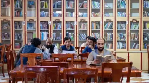 The governing authority prohibit publications produced by female authors from Afghanistan's colleges